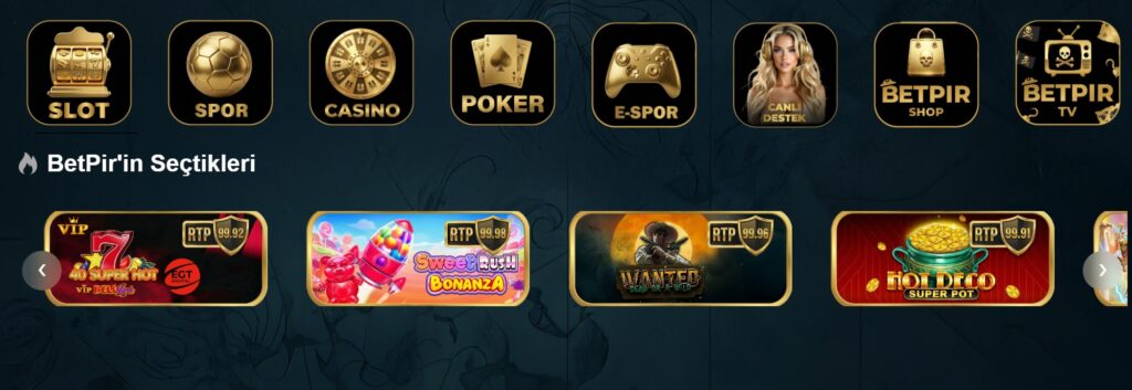 betpir casino ve slot